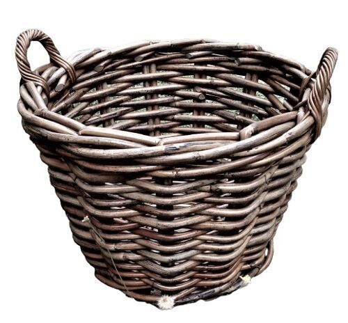 Charmant CK brown round basket