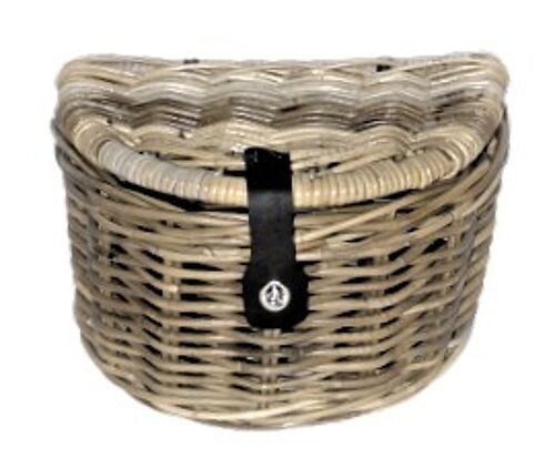Merry half round  storage basket or (children's bicycle basket )