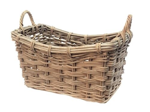 Leopardo storage long rect square basket S