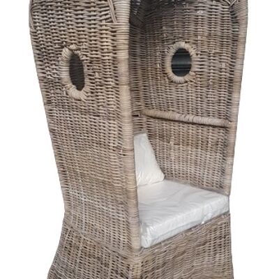 Panorama beach chair with cushions