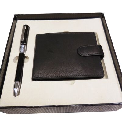 Masai-Stift- und Brieftaschen-Set. Siehe: WS2