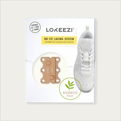 Quick Fasteners for lace-up shoes - Bamboo