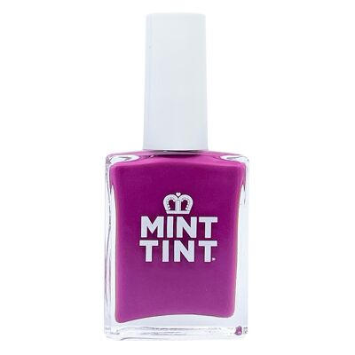 Mint Tint Verve Violet - Púrpura - Vegano y libre de crueldad animal - Esmalte de uñas de secado rápido y de larga duración