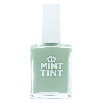 Mint Tint Lichen - Verde pálido apagado - Vegano y libre de crueldad animal - Esmalte de uñas de secado rápido y duradero