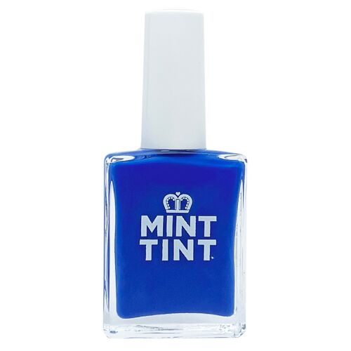 Mint Tint Cobalt - Bright Blue - Vegan and Cruelty Free - Quick-Dry and Long-Lasting Nail Polish