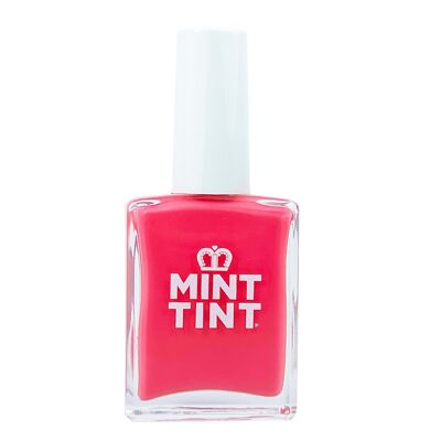 Mint Tint Fandango- Bright Hot Pink - Vegano y libre de crueldad animal - Esmalte de uñas de secado rápido y duradero