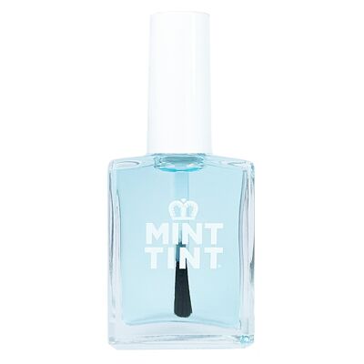 Mint Tint - Vegano y libre de crueldad animal - Capa superior de esmalte de uñas de secado rápido y larga duración