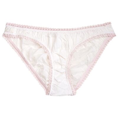 Culotte Germaine blanc rose