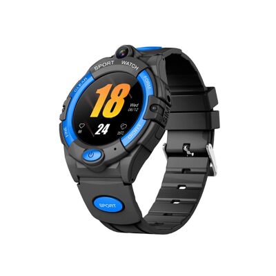 Montre connectée 4G GPS Camera EKO-Sport - Noire/Bleue