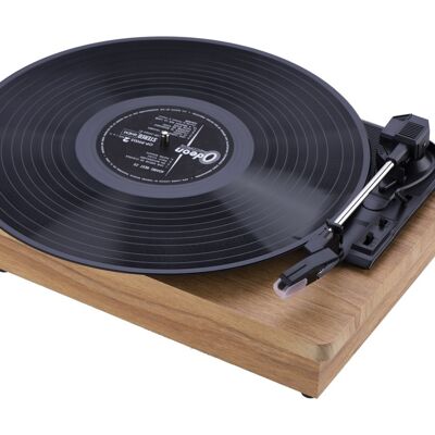 Platine tourne-disque vinyle en bois - Modèle WoodSystem