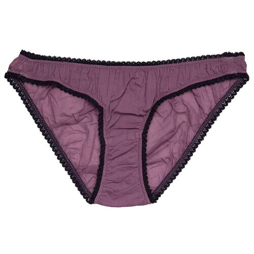 Culotte Germaine aubergine nuit