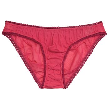 Culotte Germaine coquelicot bordeaux