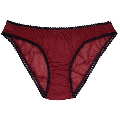 Culotte Germaine bordeaux nuit