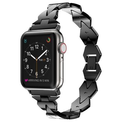 Bracelet Baroque pour Apple Watch 38/40mm - Noir