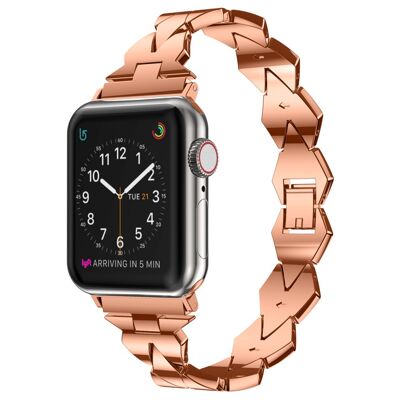 Bracelet Baroque pour Apple Watch 42/44mm - Rose