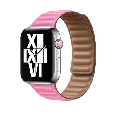 Bracelet à maillons magnétiques pour Apple Watch 38/40 et 41mm - Rose