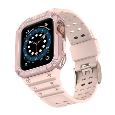 Bracelet en TPU intégral Ultimate pour Apple Watch 38/40/41mm - Rose