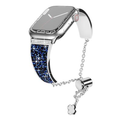 Bracelet Shiny pour Apple Watch 38/40/41mm - Argent