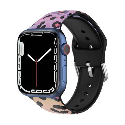 Bracelet en TPU Abstract pour Apple Watch 38/40/41mm - Leopard