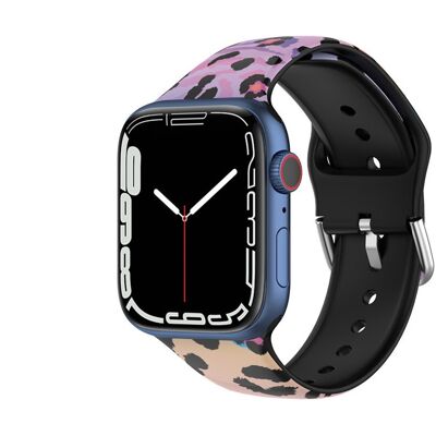 Bracelet en TPU Abstract pour Apple Watch 38/40/41mm - Leopard