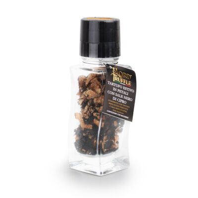 Summer Truffle Petals with Black Cyprus Salt