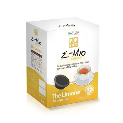 CAFÉ POP Y-MIS BEBIDAS - TÉ DE LIMÓN
100% hecho en Italia