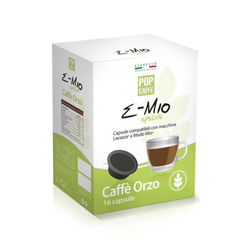 POP CAFFE' E-MIO BEVANDE - ORZO
100% made in Italy