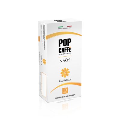 POP CAFFE' NAOS BEVANDE - CAMOMILLA
100% made in Italy
