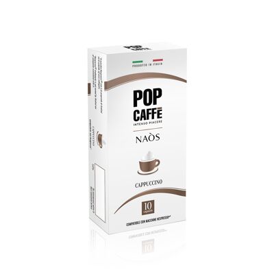 BOISSONS POP CAFÉ NAOS - CAPPUCCINO
100% fabriqué en Italie