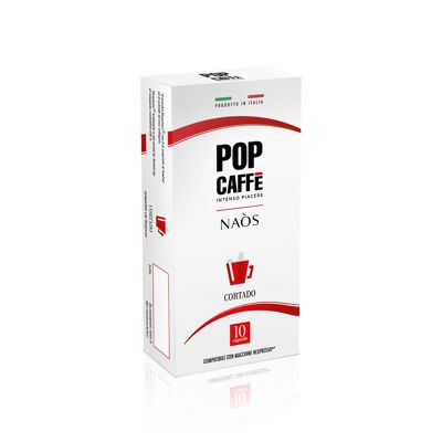 POP COFFEE NAOS DRINKS - CORTADO
100% made in Italy