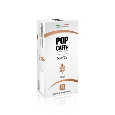 POP CAFFE' NAOS BEVANDE - ORZO 
100% made in Italy