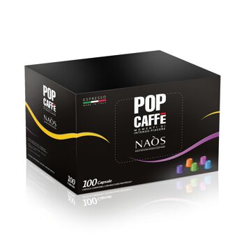 POP CAFÉ NAOS CRÉMEUX
COMPATIBLE AVEC LES MACHINES NESPRESSO 3