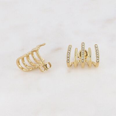 Cindel earrings - White gold