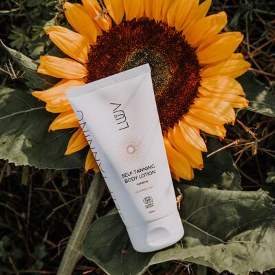 Natural Self Tanning body cream, 150ml, Ecocert COSMOS