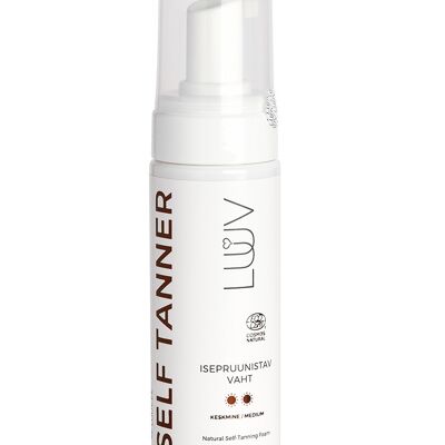 Espuma Autobronceadora Natural, 150ml, Ecocert COSMOS