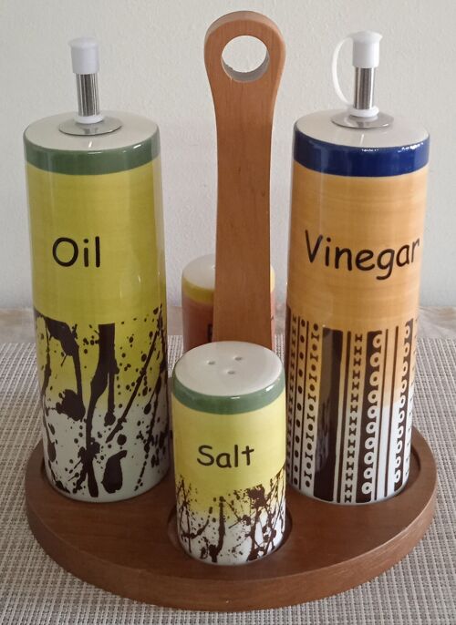 Oil & Vinegar - Salt & Pepper set