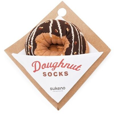 Doughnut Socks / Chocolate Glazed