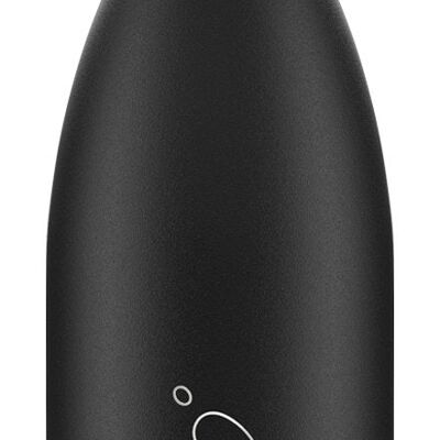 Water bottle 260ml Monochrome Black