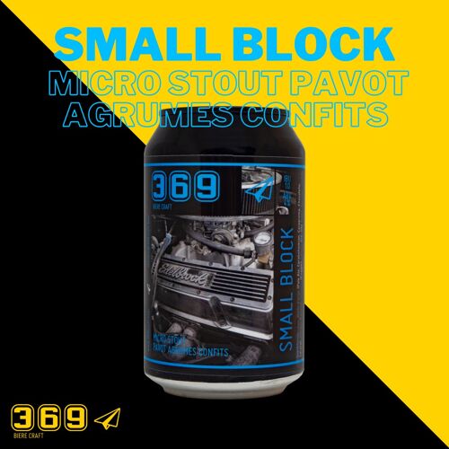 Small Block - Micro Stout Pavot-Agrumes confits