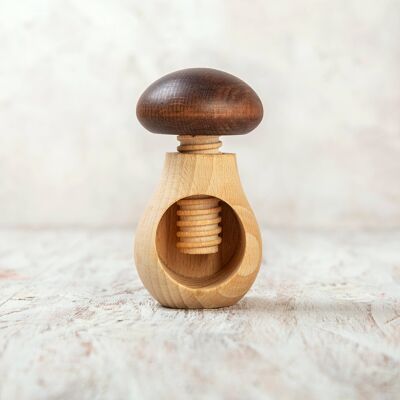 Montessori toy Mushroom with a screw Fine Motor Skills