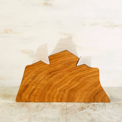 Mountain Wooden Puzzle toy