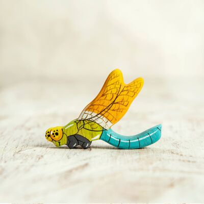 Toy Dragonfly figurine Miniature insect