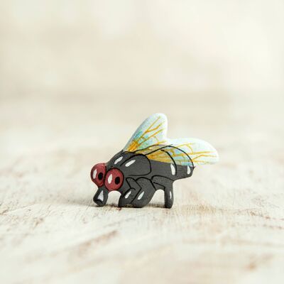 Toy fly figurine Miniature insect