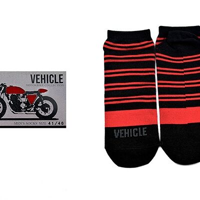 VEHÍCULO PARA HOMBRES PLUS ONE Moto Rojo y Negro