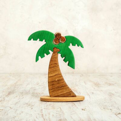 Wooden Palm Tree Puzzle