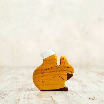 Wooden toy Squirrel figurine Waldorf Animals