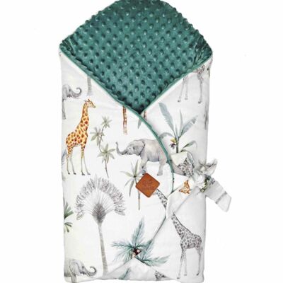 Convertible swaddle sleeping bag, Safari