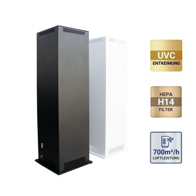 Valoair SG120+ air purifier with HEPA H14 and UVC