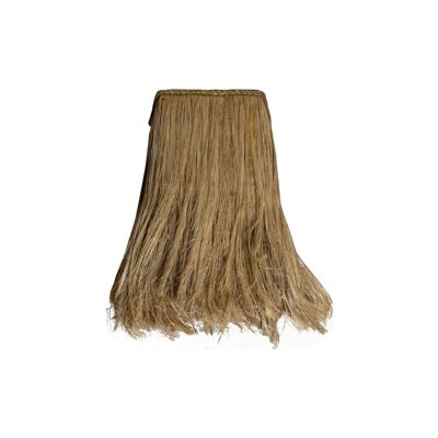 APPLIQUE EN FEUILLES D'ABACA 23X15X40CM BILBA