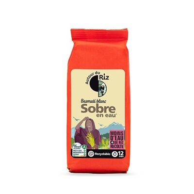 Riz Basmati Bio blanc Sobre en eau 400 g